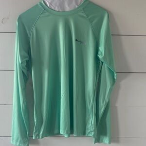 Columbia Boys Mint Green Rash Guard